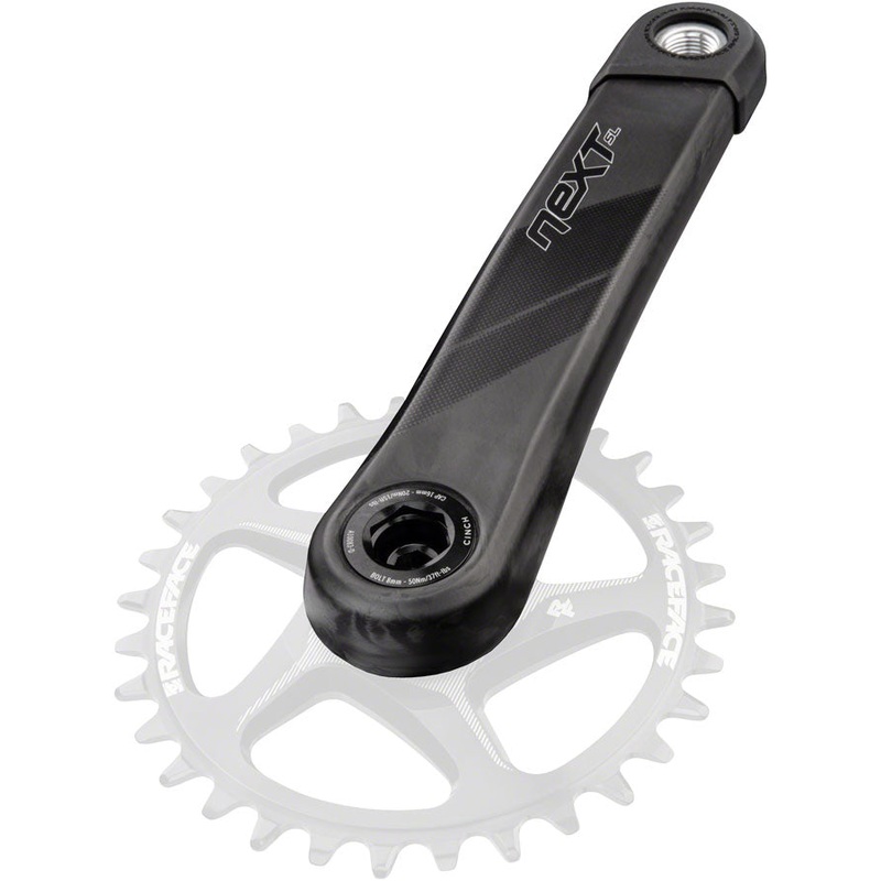 RaceFace Next SL G5 Crankset - 170mm Direct Mount 136mm RaceFace CINCH Spindle Interface BLK