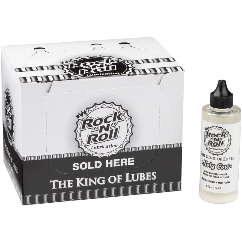 Rock-N-Roll Holy Cow Bike Chain Lube - 4oz Drip POP Box of 12