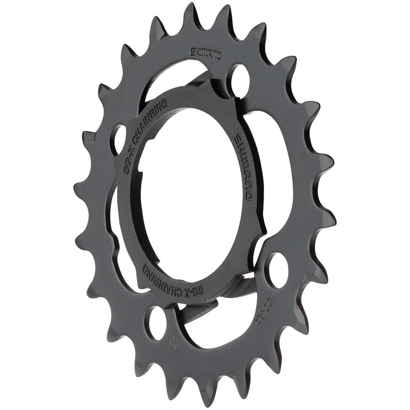 Shimano Alivio M4000 Chainring - 22t 64 BCD 4-Bolt 9-Speed Black