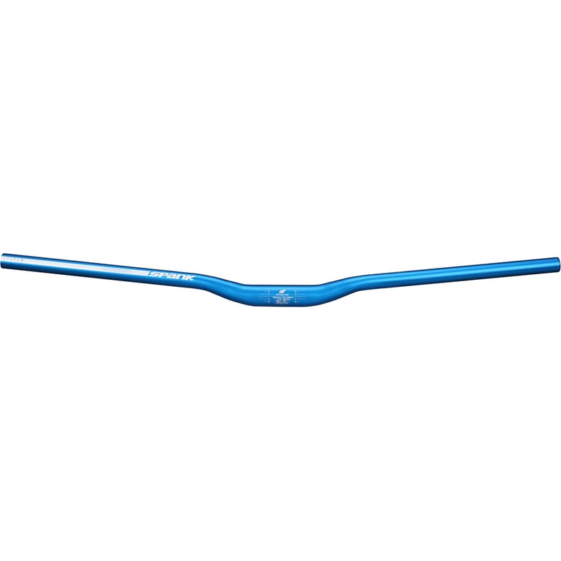 Spank Spoon 800 Handlebar - 31.8mm Clamp 20mm Rise Blue