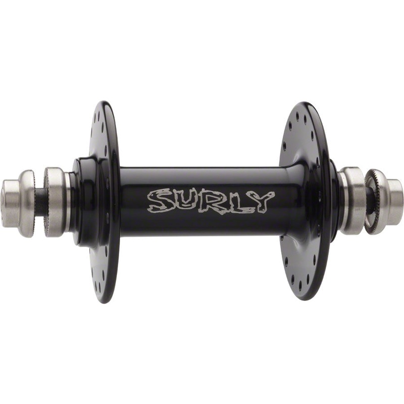 Surly Ultra New Non-Disc Front Hub - QR x 100mm Rim Brake Black 32h