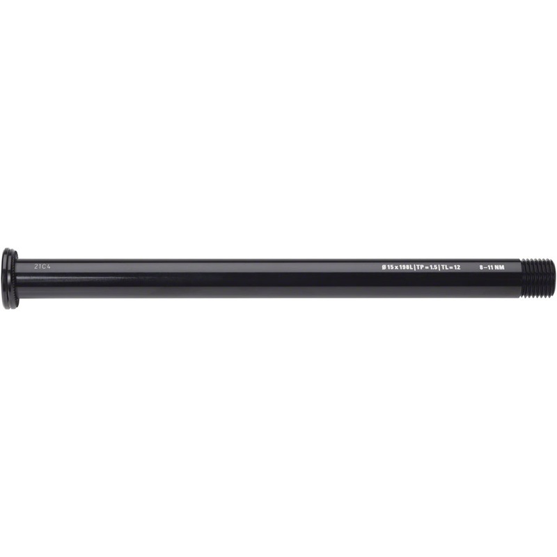 WHISKY No.9 Thru Bolt - 15mm 198mm P1.5 TL12 Black