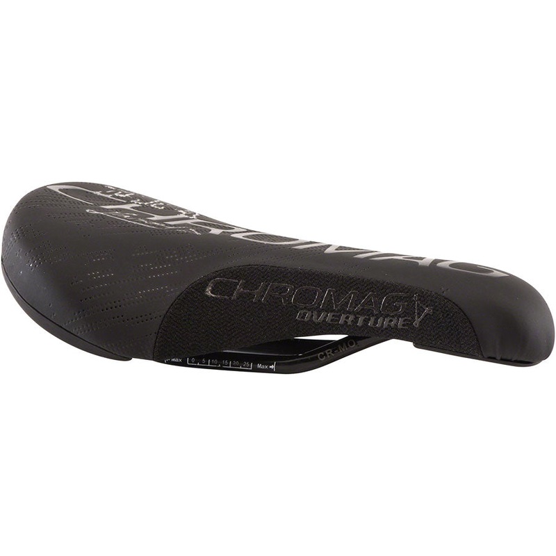 Chromag Overture Saddle CrMo Rails - Black