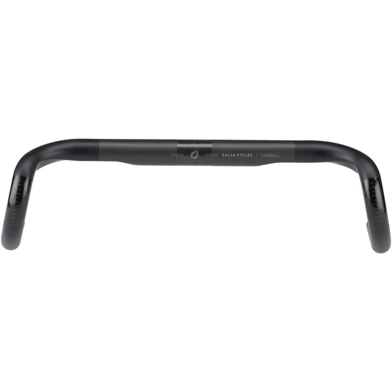 Salsa Cowbell Carbon Drop Handlebar - Carbon 31.8mm 38cm Black