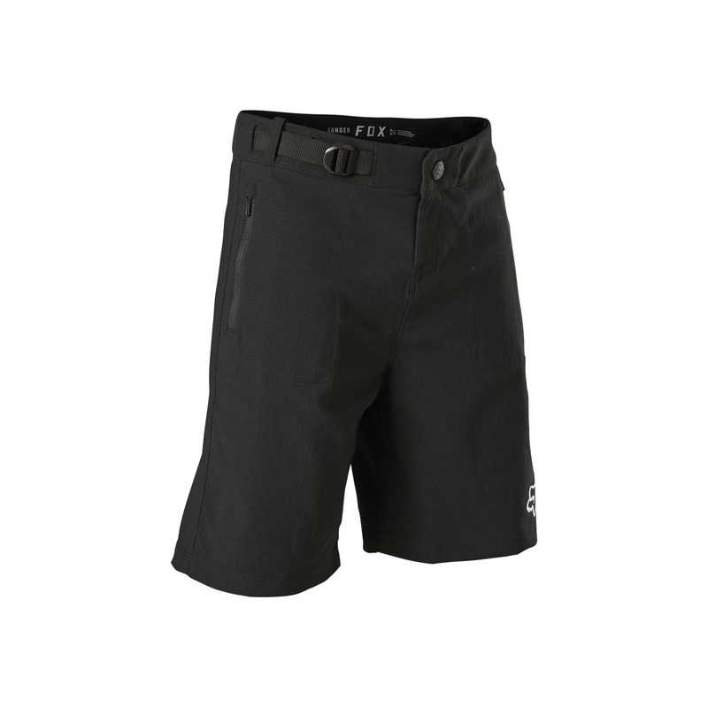 Short Fox Racing Ranger Liner Youth 28 Black