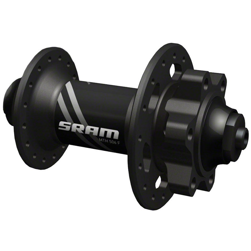 SRAM 506 Front Hub - QR x 100mm 6-Bolt Black 32h