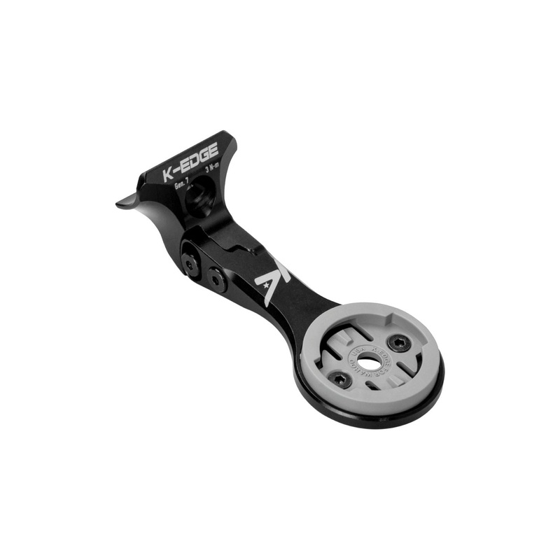 K-EDGE Wahoo Gen 7 Madone/Emomda Computer Mount - Black Anodize