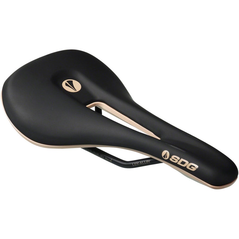 SDG Bel-Air V3 Overland Saddle Lux-Alloy Rails Black/Tan