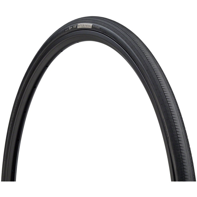 Teravail Rampart tire - 700 x 28 Tubeless Folding BLK Durable Fast Compound