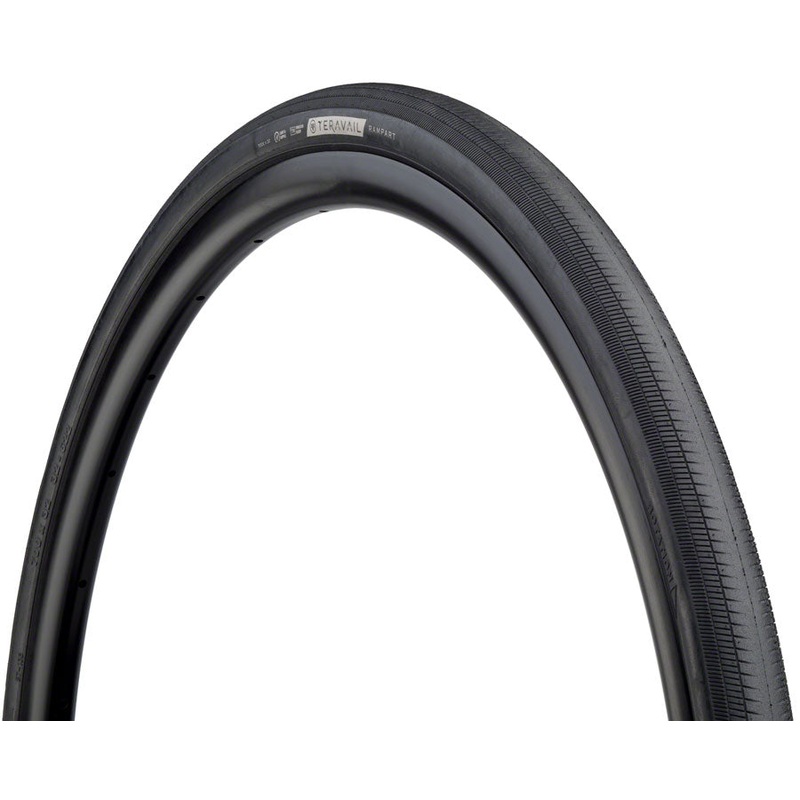 Teravail Rampart Tire - 700 x 32 Tubeless Folding BLK Light Supple Fast Compound
