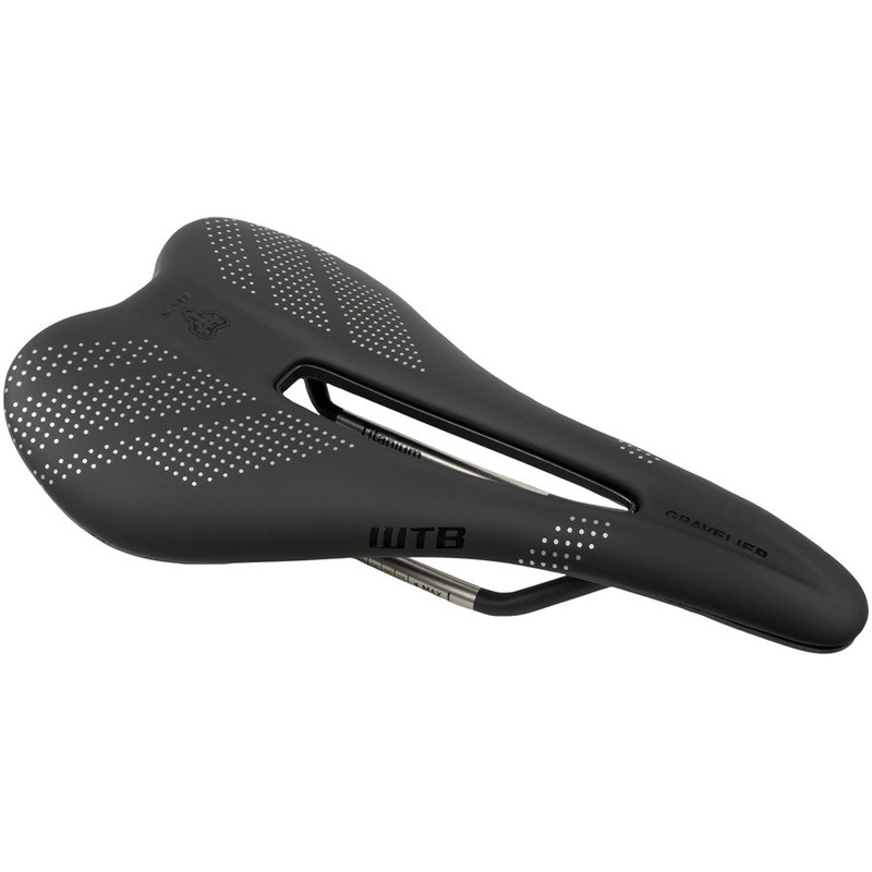 WTB Gravelier Saddle - Black Titanium