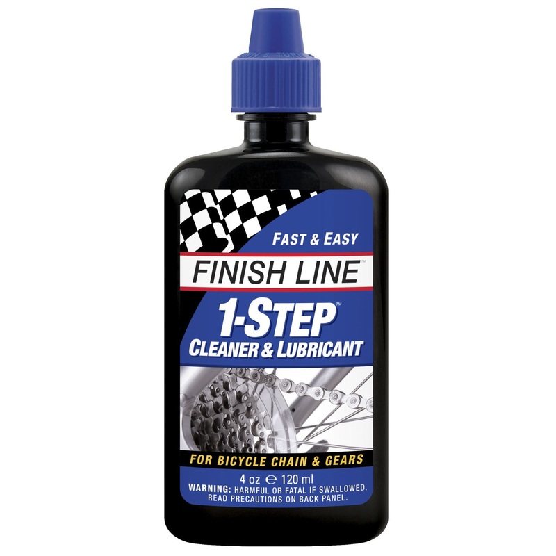 Finish Line 1-Step Cleaner and Bike Chain Lube - 4oz Drip
