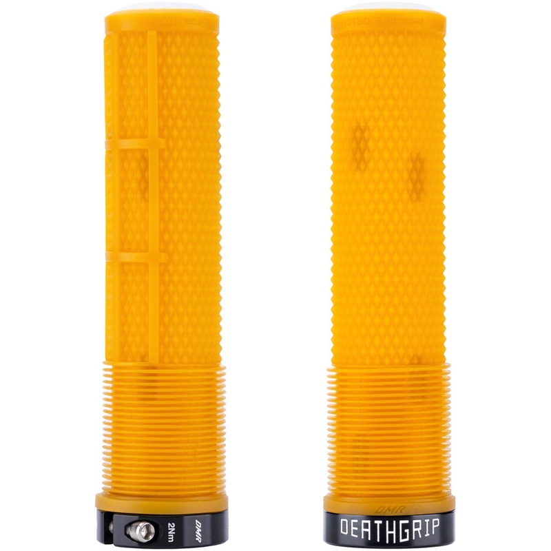 DMR DeathGrip 2 Flangeless Grips - Thin Lock-On Gum