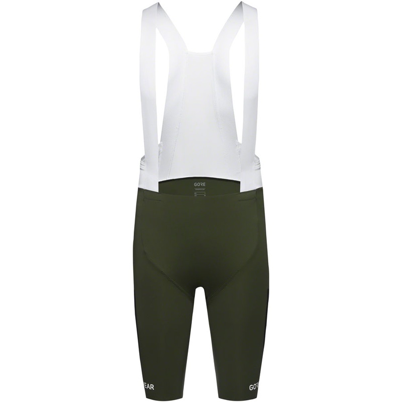 Gorewear Spinshift Cargo Bib Shorts + - Green Mens Small