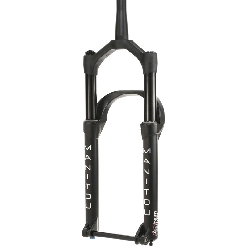 Manitou Mastodon Comp Suspension Fork - 26" 100 mm 15 x 150 mm 44 mm Offset Matte BLK Standard Gen 3