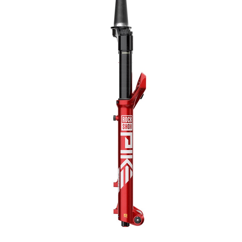 RockShox Pike Ultimate Charger 3.1 RC2 Suspension Fork - 29" 140 mm 15 x 110 mm 44 mm Offset Electric Red C2