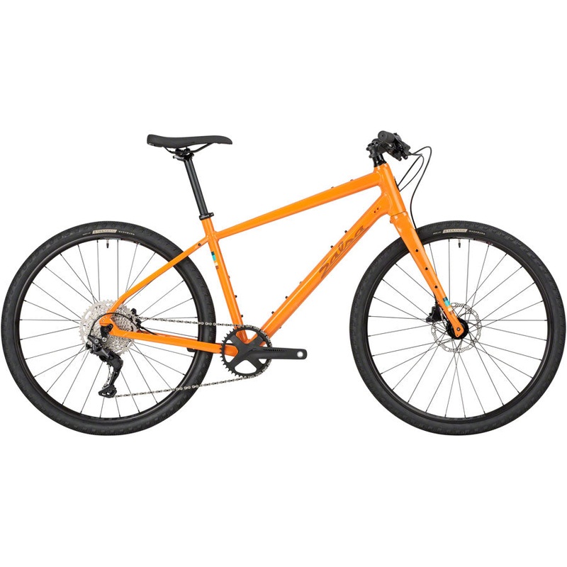 Salsa Journeyer Flat Bar Deore 10 650 Bike - 650b Aluminum Orange XL