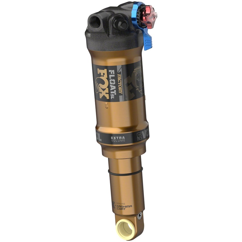 FOX FLOAT SL Factory Rear Shock - Trunnion Metric 165 x 40 mm 3-Postion Lever EVOL SV Kashima Coat