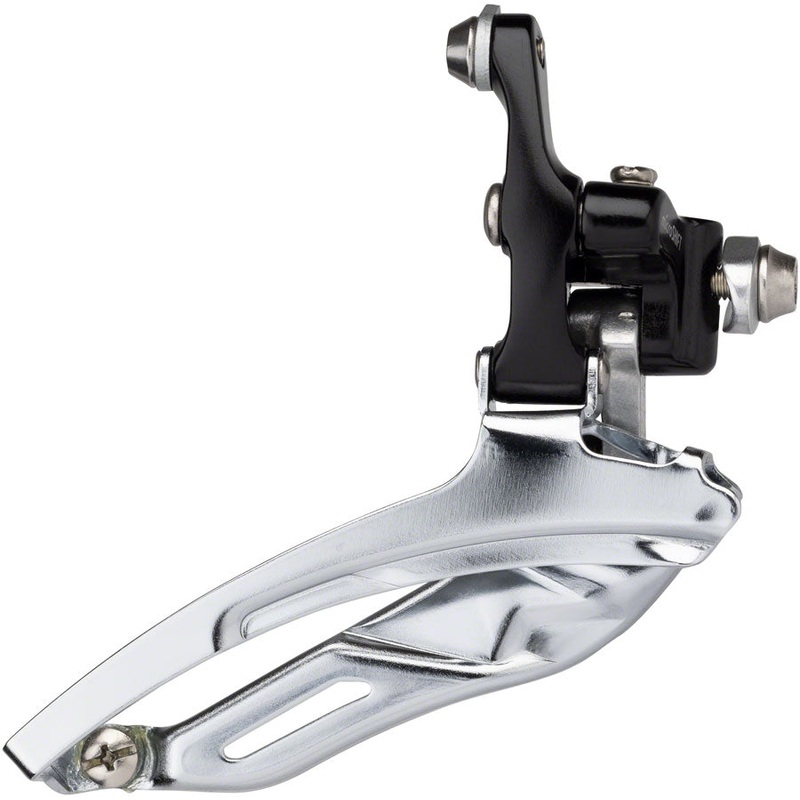 microSHIFTR438Front Derailleur -8-Speed Triple 52/42/30T Braze-On Shimano Compatible