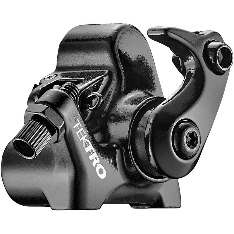 Tektro MD-U511 Disc Brake Caliper - Cable Actuated Mechanical Flat Mount For Linear Pull Levers