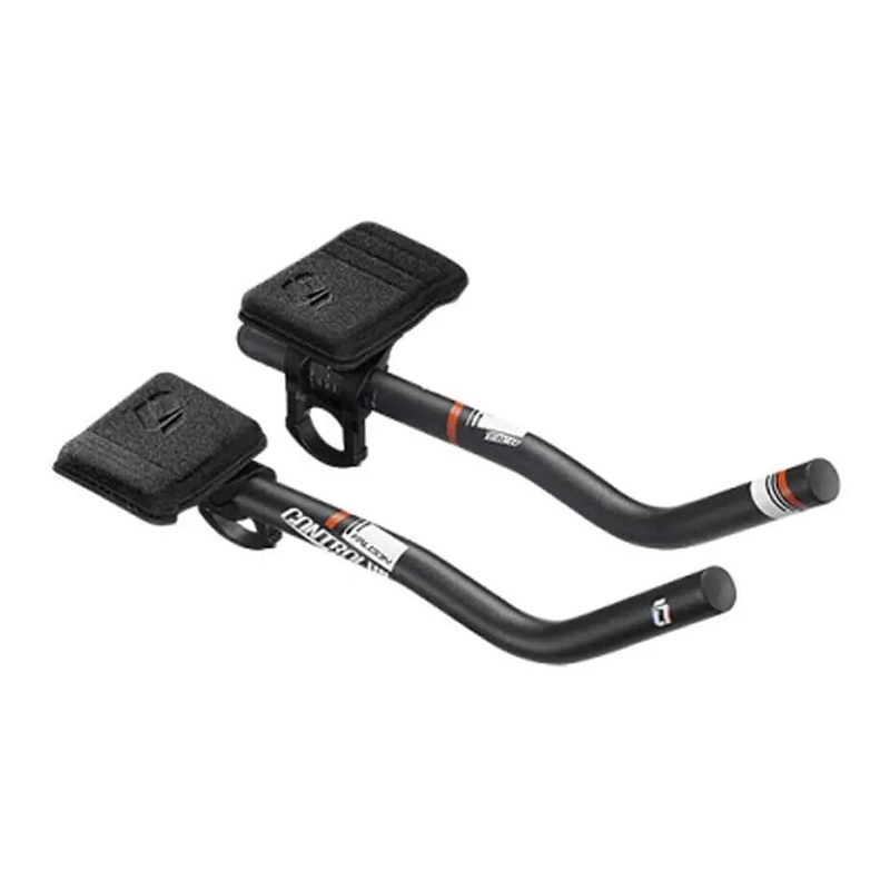 Controltech Falcon Tri Alloy Extension Clip-On Bar - J-Bend Grey