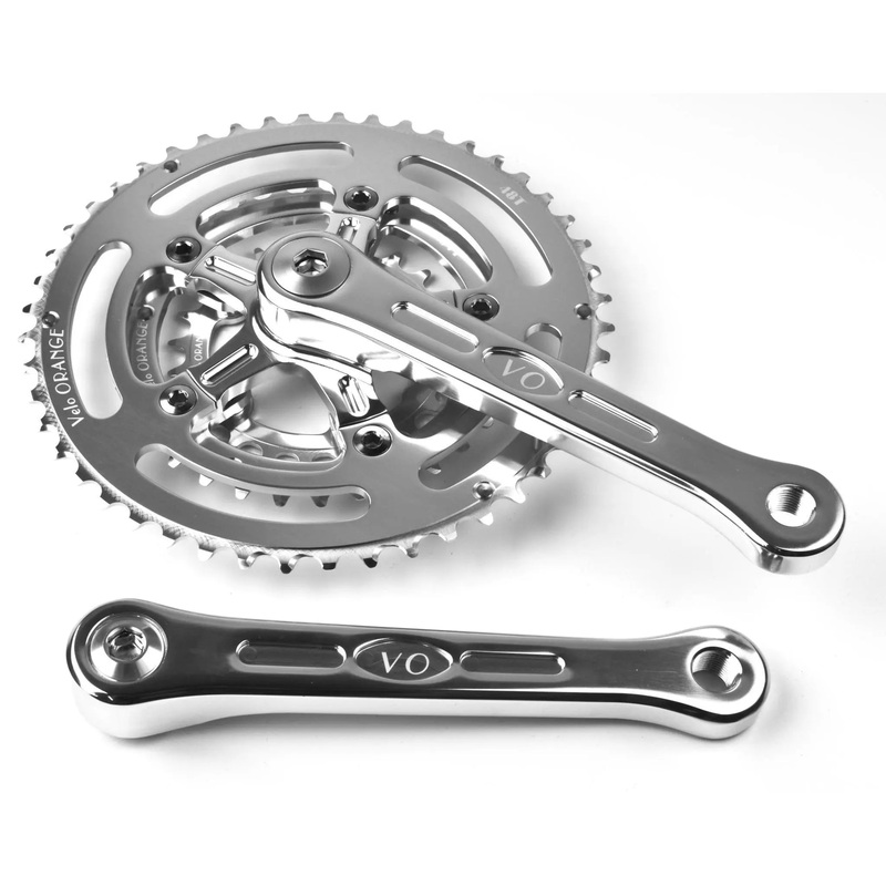 Velo Orange Grand Cru 110 Fluted Triple Crankset 165MM