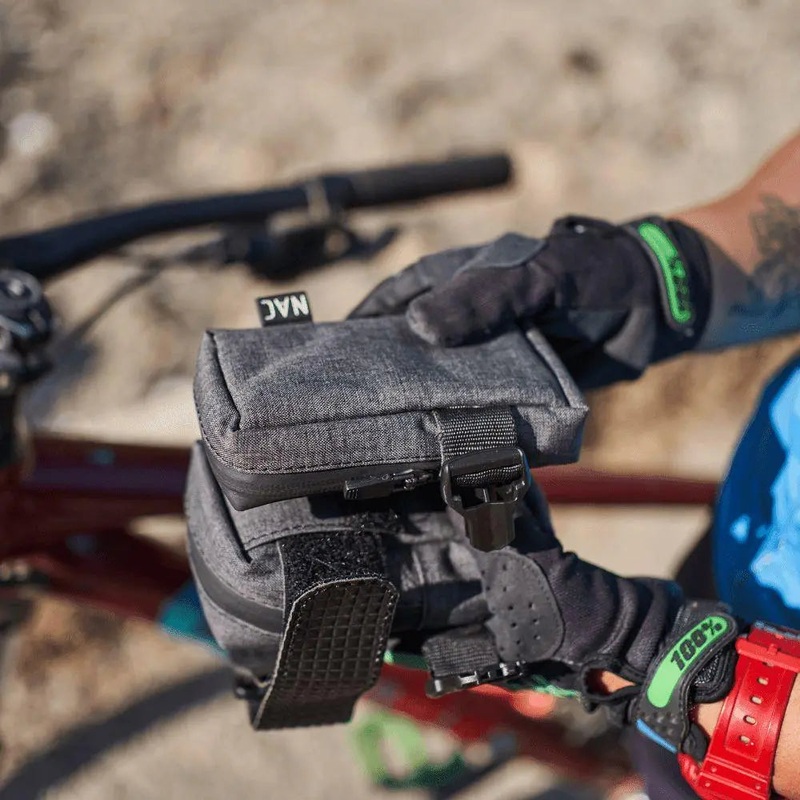 NAC N-Dtach Bicycle Storage Bag Granite black