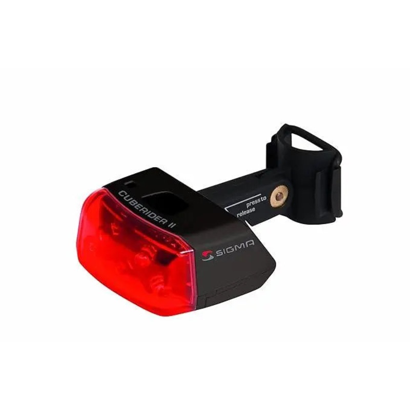 Sigma Tail Light - Cuberider II (Black)