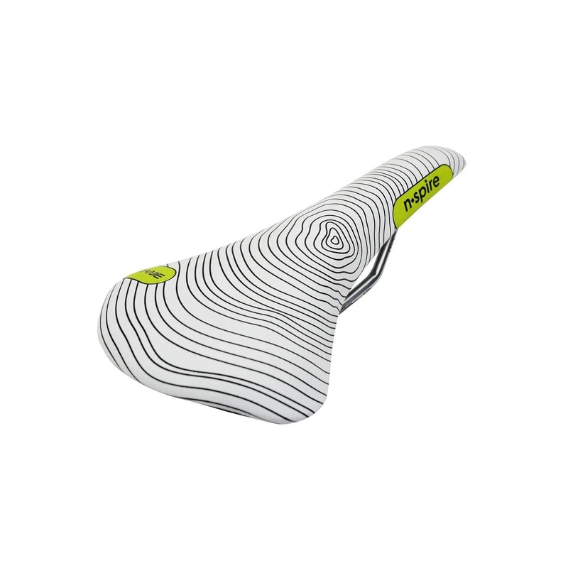 Smanie Nspire Saddle White White 146mm