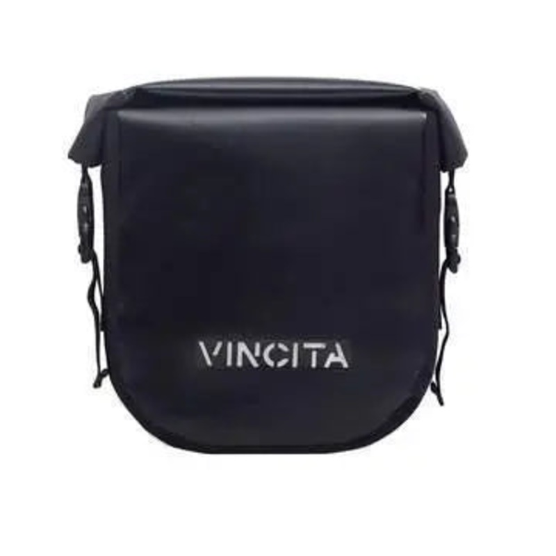 Vincita Waterproof Small Pannier (Black) 10.6 Litre x 2