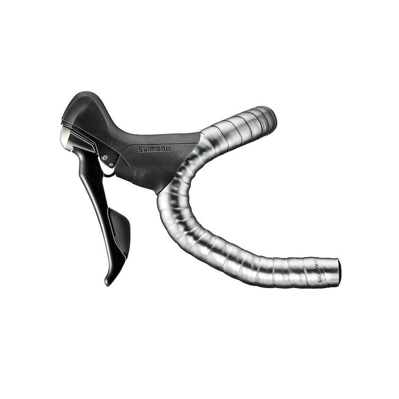 Ciclovation Advanced Bar Tape - Leather Touch (Vapour Metallic Platinum)