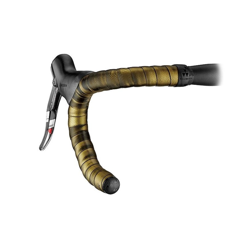 Ciclovation Premium PU with Organic Gel Bar Tape - Halo Touch (Gold Mine)