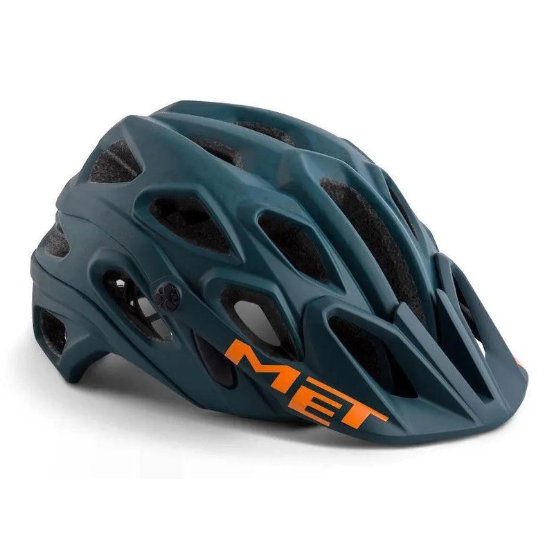 Met Lupo Mtb Cycling Helmet (Avio Texture Orange/Matt) M