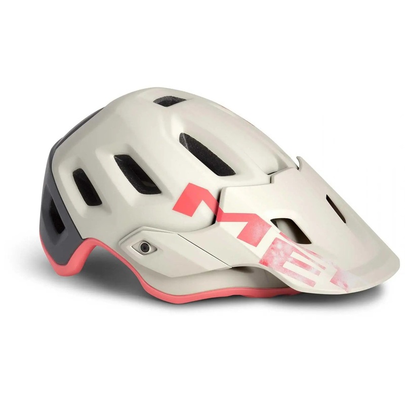 Met Roam Ce Mtb Cycling Helmet (Dirty White Gray Pink/Matt) M