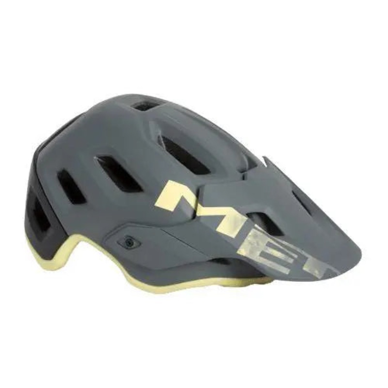 Met Roam Ce Mtb Cycling Helmet (Gray Tender Yellow/Matt) S