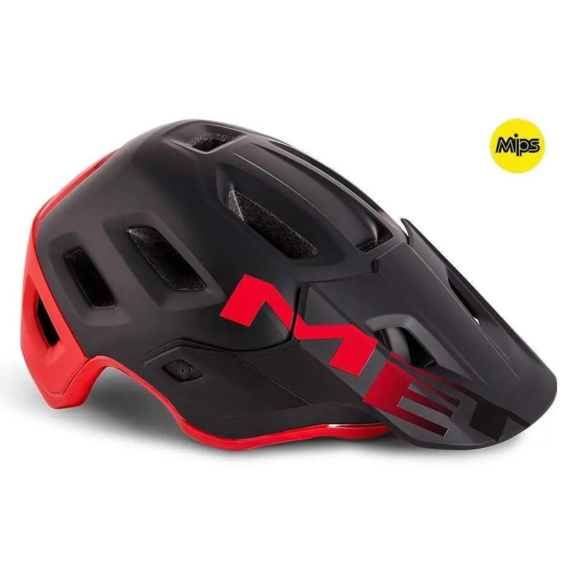 Met Roam Mips Ce Mtb Cycling Helmet (Black Red/Matt Gloss) M