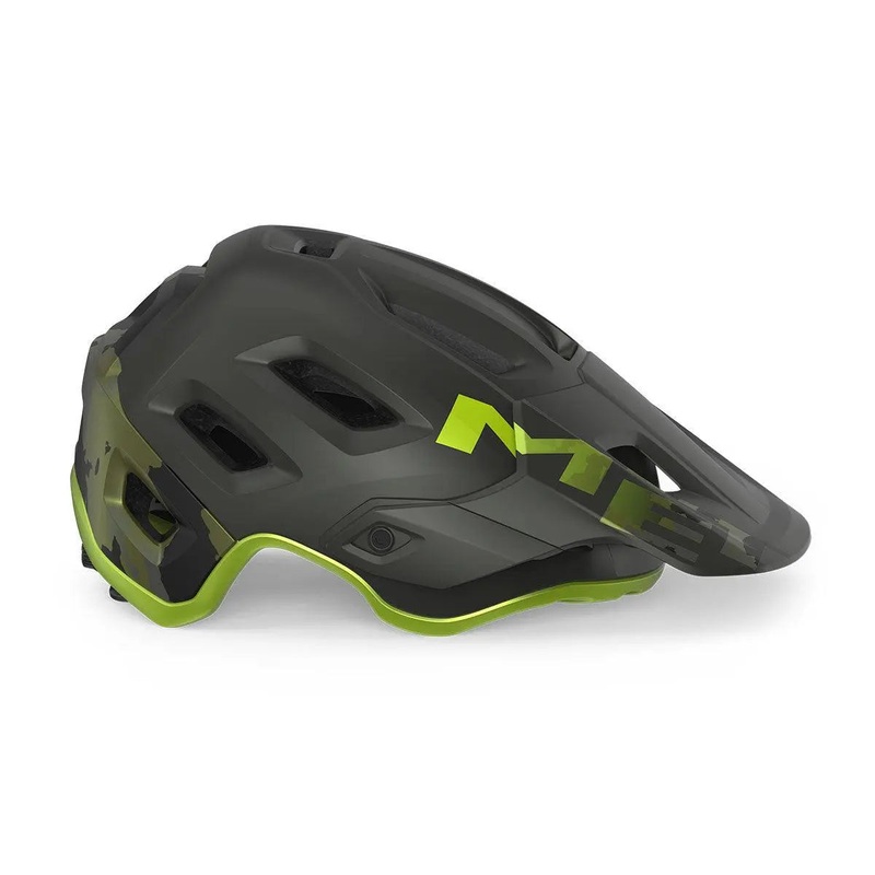Met Roam Mips Mtb Cycling Helmet (Camo/Lime Green/Matt) M