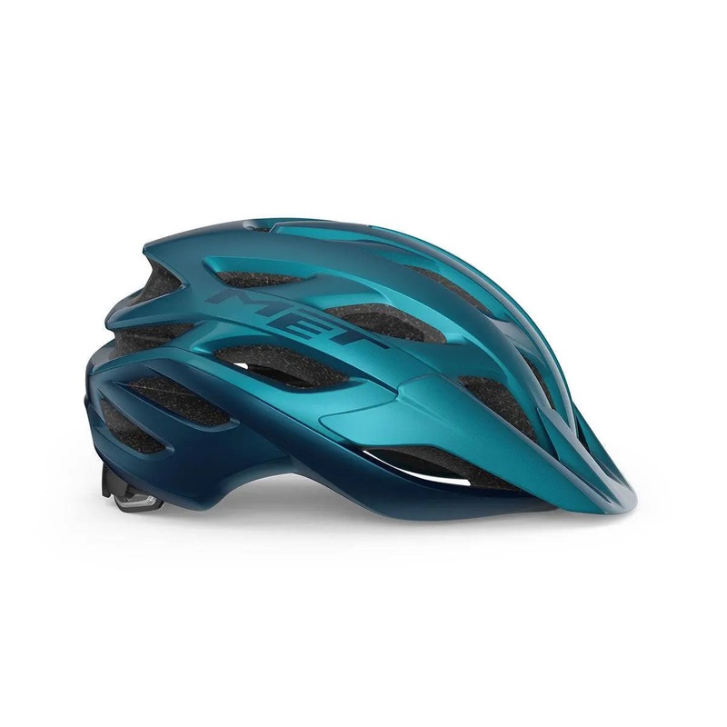 Met Veleno Mips Mtb Cycling Helmet (Teal Blue Metallic/Glossy) S