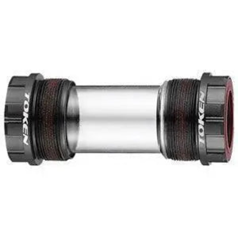 TOKEN BOTTOM BRACKET EXTERNAL CUPS ENGLISH THREAD FOR SHIMANO/SRAM GXP CRANKSET DBB888EX-BKTK