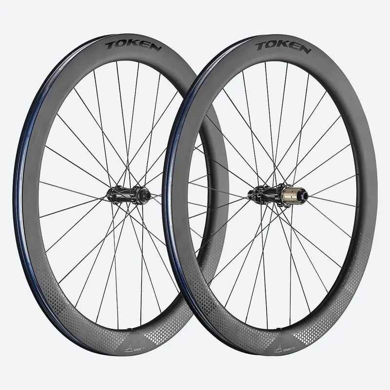 TOKEN COMBO WHEELSET CARBON RIM BRAKE VENTOUS 36MM(F) & KONAX PRO 52MM(R) SRAM/SHIMANOBWRC352/BK-TK Front & Rear