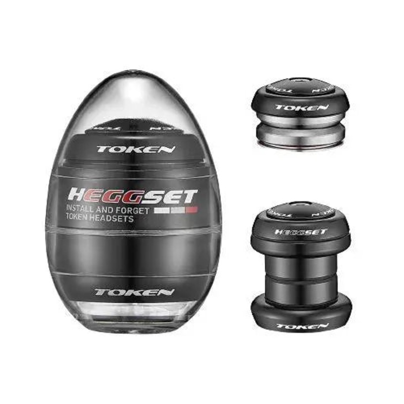 TOKEN HEAD SET HEGG PREMIUM INTEGRATED UPPER 1.1/8 LOWER 1.1/5 CHA070-BKTK