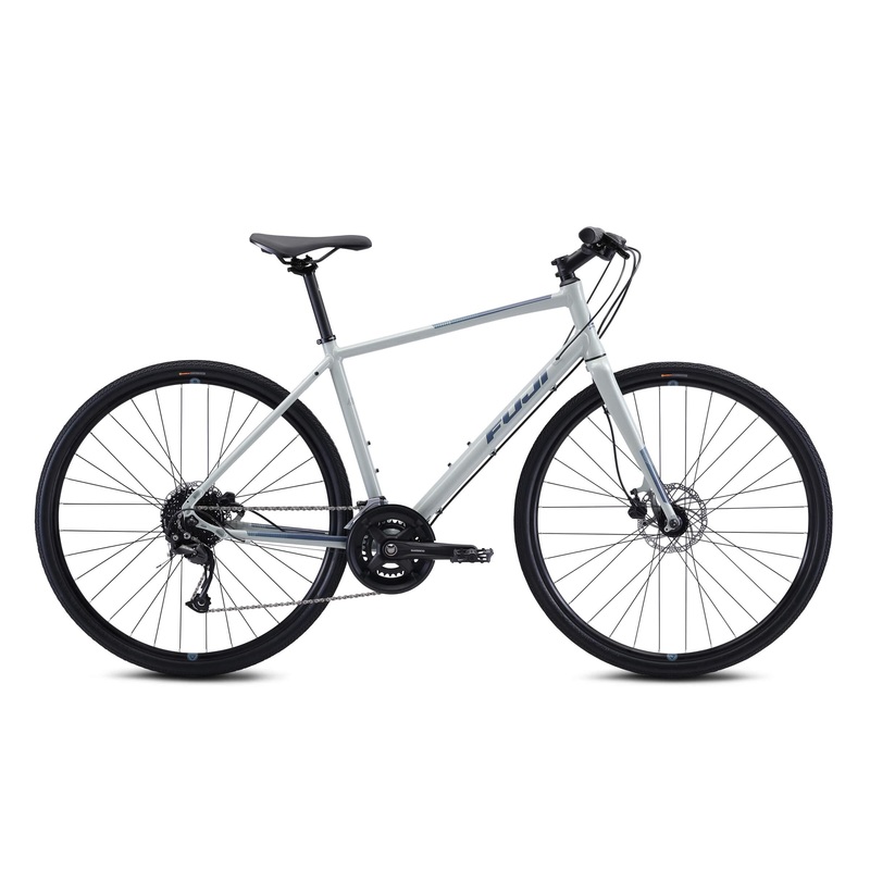 FUJI | ABSOLUTE 1.7 (2022) HYBRID BICYCLE - CEMENT GREY 15
