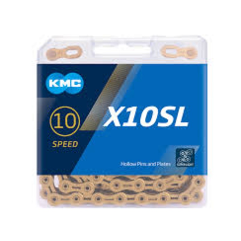 Bicycle Chain | X10SL Ti-N GOLD - Superlight (10 Speed)