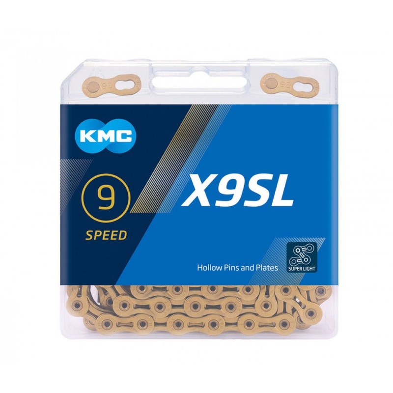Bicycle Chain | X9SL Ti-N GOLD - Superlight (9 Speed)