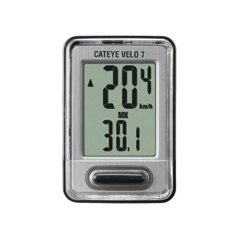 Cyclocomputer - Velo- 7 Black Cc-Vl520 - Wired