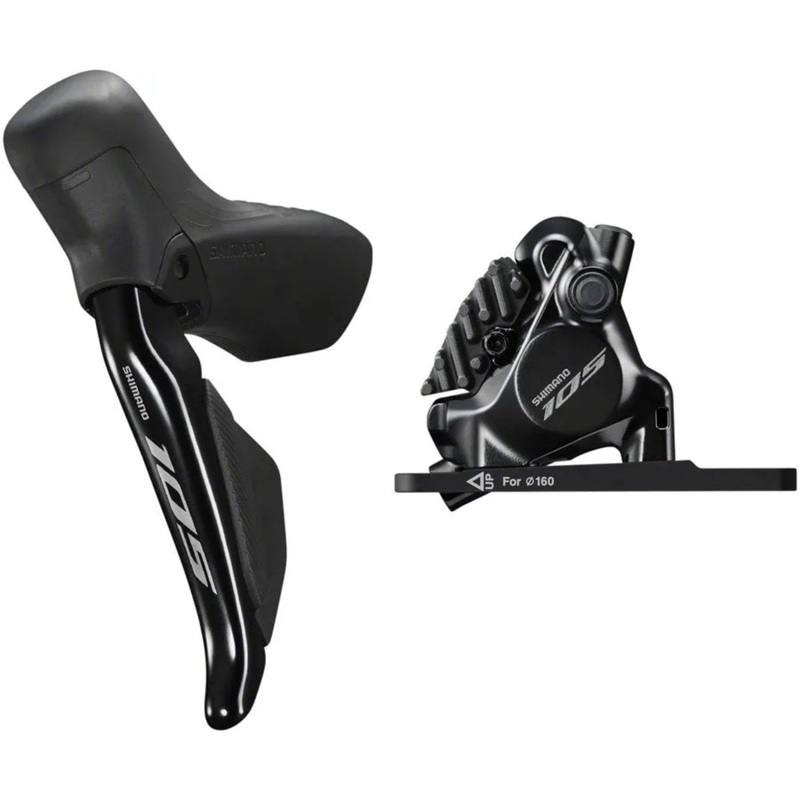 Shimano 105 ST-R7170 DI2 Shifter w/ BR-R7170 Disc Brake Set Left/Front