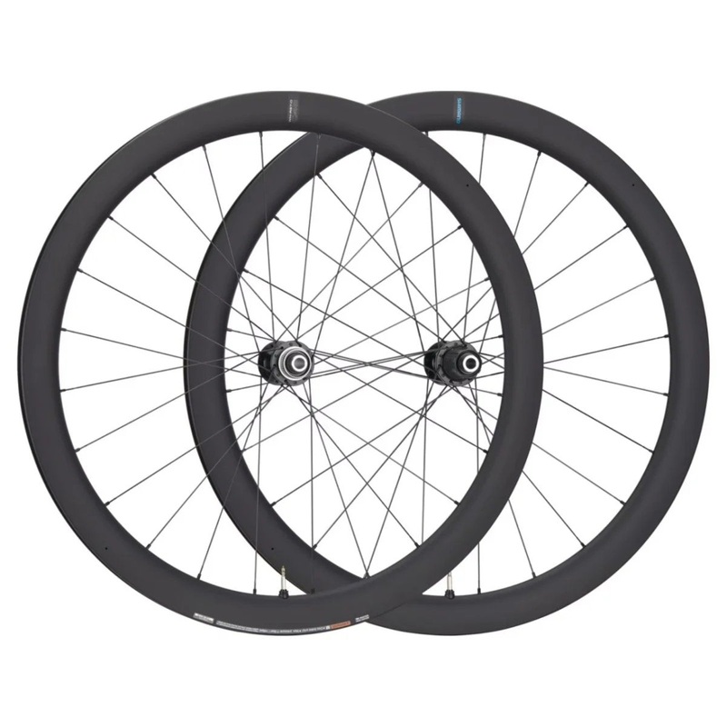 Shimano 105 WH-RS710-C46-TL C46 Tubeless Center Lock Disc Brake Wheelset
