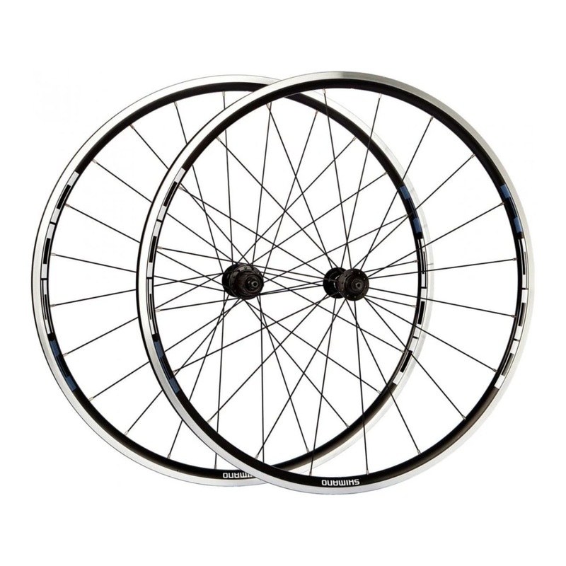 Shimano Tiagra WH-R501-CL Clincher Rim Brake Wheelset w/Monotone Sticker 163mm