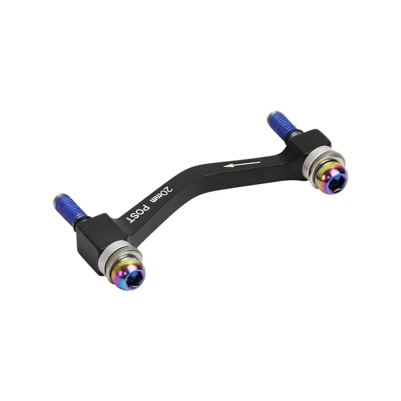 SRAM DISC BRAKE ADAPTER POST MOUNT 20MM+ RAINBOW BOLTS 00.5318.007.005 20mm