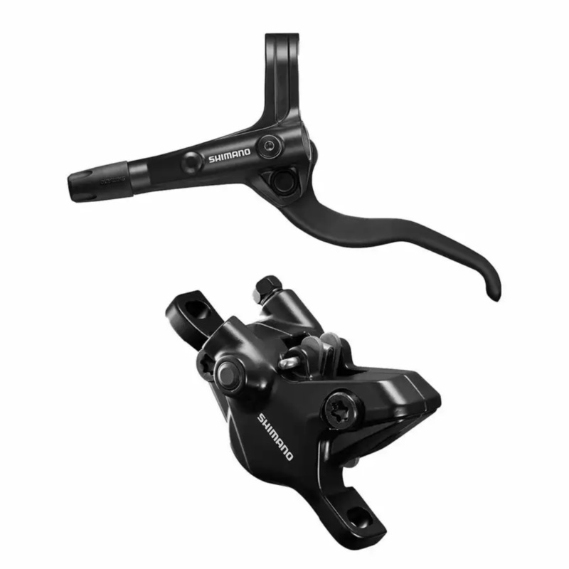 Shimano BL-MT401/BR-MT410 Hydraulic Disc Brake Set Resin Left/Front - Black Lever